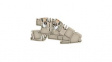2668920000 Terminal Block, Blade Terminal, 6.3 x 3.5 mm, 2 Poles, 400V, 24A, 0.14 ... 4mm², Dark Beige