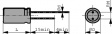10SEP56M Capacitor, radial 56 uF 10 VDC