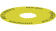 NAS 22 548 Legend Plate yellow