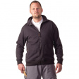 933079899-L Sweatshirt with Full Zip Size L black