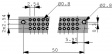 004484 Multipole plug, R/2 48p DIN 41612