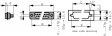 F50P0G2 D-Sub plug 50 Male Solder Cup / Solder Lug/Straight
