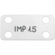 IMP2-N66-NA-C1 [100 шт] Labelling Sign 50.8 mm x 19.1 mm Natural
