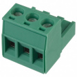 1754465 Female header Pitch 5 mm, 3 Poles