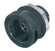 09 4707 00 03 Panel-mount male receptacle Poles 3 1 A 125 VAC/VDC