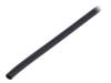 PVC125-2-BK-1000 Электроизоляционная трубка; Мат-л: ПВХ; черный; -20?125°C