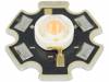 PM2B-1LPS-M LED мощный; STAR; Pмакс:1Вт; розовый (magenta); 23,5-30,6лм