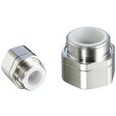 SCA-M40-13, Positioning adapter silver, PMA AG (Cable protection)