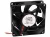 GE80252B1-000U-AC9 Вентилятор: DC; осевой; 24ВDC; 80x80x25мм; 101,9м3/ч; 47,5дБА; IP56