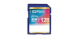 SP128GBSDXCU3V10 Memory Card, 128GB, SDXC, 90MB/s, 80MB/s