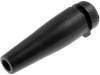 634-31250, Амортизатор; Диам.монтажн.отв:6,5мм; Диам.отв:3,5мм; ПВХ; черный, HellermannTyton
