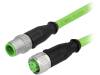 21349293477075 Кабель: датчиков / автоматики; PIN:4; M12-M12; код D-Ethernet