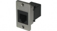 KCK66PM RJ12 6p6c Panel Mount Coupler
