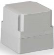 SPCP131313G Cubo S 125 x 125 x 125 мм, 50 мм основание, глухая стенка, серая крышка, PC, IP