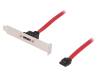 CS0005, SATA to e-SATA adapter; eSATA, SATA; 0.5m, LOGILINK