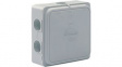 JB 6 G Junction Box, 110 x 110 x 49 mm, Polypropylene, Grey