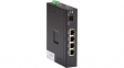 LIE401A Industrial Gigabit Ethernet PoE Switch 4x 10/100/1000 RJ45 / 1x SFP