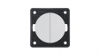 936752508 Wall Push-Button Switch Matte INTEGRO 2x OFF-(ON) Flush Mount 10A 250V Chrome