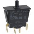 D2D-3104 Переключатель: дверной; Положения: 2; DPST-NO; 16A/250ВAC; черный