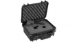 RND 550-00086 Waterproof Case, black 336 x 300 x 148 mm, Polypropylene