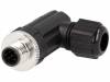 12-05BMMB-SR7001, Вилка; М12; PIN:5; "папа"; код A-DeviceNet / CANopen; на провод, Amphenol