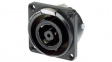 NLT8FP-BAG Panel socket Speakon STX Black 8P