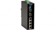LPH1006A Industrial Ethernet PoE Switch 4x 10/100/1000 RJ45 PoE / 2x SFP
