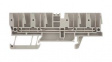 1815130000 Feed-through Terminal Block, 4 Poles, 24A, 2.5mm\x1a, Dark Beige