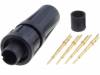 EN2C4M22G3 Разъем: круглый; Серия: EN2; вилка; "папа"; Покрытие: позолота; 5А