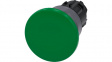 3SU1030-1BD40-0AA0 SIRIUS ACT Mushroom Push-Button front element Metal, matte, green