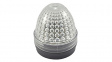 1.69.010.001/1000 Indicator white, cover transparent Tilted diamond