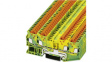 3205093 Ground modular terminal block QTC green / yellow, 0.25...1.5 mm\x1a, 3205093