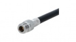 21 N-50-7-14/133 NE RF Connector, N-Type, Brass, Socket, Straight, 50Ohm, Crimp Terminal