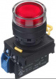 YW1L-AF2E10QM3R Illuminated Pushbutton Switch, 10 A, 230 VDC / 240 VDC
