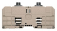 1028700000 Stud Terminal, 1kV, 520A, 2 Connections, Dark Beige