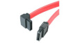 SATA18LA1 SATA Cable Left Angle 457 mm Red