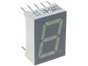 SA52-11LGWA Дисплей: LED; 7-сегментный; 13,2мм; зеленый; 1,04-2,5мкд; анод