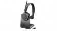 212740-01 Headset, Voyager 4200, Mono, On-Ear, 20kHz, Bluetooth, Black