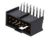 90130-3214 Гнездо; штыревой; "папа"; C-Grid III; 2,54мм; PIN:14; THT; позолота