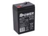 BPE 4,5-6, Аккум: свиноцово-кислотный; 6В; 4,5Ач; AGM; необслуживаемый, BPOWER