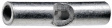 3721 [100 шт] Butt splice connector 1.5...2.5 mm2 blank PU=100 ST