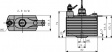 K 3-M 8 Heat sink 82 mm 3 K/W black anodised