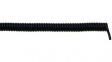 73220214 [2 м] Spiral Cable 4x 0.14mm2 500mm ... 2m Black