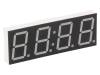KW4-804AVB Дисплей: LED; 7-сегментный; 20,4мм; красный; 45?90мкд; анод; 0,8