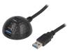 95918, Кабель: USB-USB; USB 1.1,USB 2.0,USB 3.0; 5Гбит/с; 1,5м, Goobay