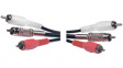 AC286-3M/BK-R Composite cable 3 m Black