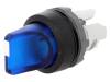 1SFA611201R1104 Переключатель: поворотный; 2; 22мм; синий; Подсвет: MLB-1; IP66