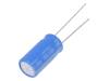 UBW1K101MPD Конденсатор: электролитический; THT; 100мкФ; 80ВDC; O10x20мм; ±20%