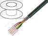 C241 Провод; 2x0,14мм2; экранированный; ПВХ; серый; 49В; 100м