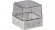 SPCM131313T Plastic enclosure 125 x 125 x 125 mm grey PC IP 66/67 N/A Cubo S